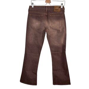 Vintage Y2k Mossimo Grunge Bootcut Faded Brown Denim Jeans Size 5